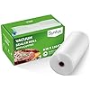 Syntus 8" x 150' Food Vacuum Seal Roll Keeper with Cutter Dispenser, Commercial Grade Vacuum Sealer Bag Rolls, BPA Free Food Vac Bags, Ideal for Storage, Meal Prep and Sous Vide