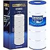 Cryspool® 08055 Filter Compatible with C1200, CX1200RE, PA120, C-8412, Ultra-B2, FC-1293, Waterway Clearwater II 125, 817-0125N, 120 Sq. Ft Pool Filter Cartridge, 1 Pack