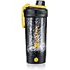 VOLTRX Shaker Bottle, Gallium USB C Rechargeable Electric Protein Shake Mixer, Shaker Cups for Protein Shakes and Meal Replacement Shakes, BPA Free, Made with Tritan, 24oz