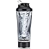 VOLTRX Premium Electric Protein Shaker Bottle, Made with Tritan - BPA Free - 24 oz Vortex Portable Mixer Cup/USB Rechargeable Shaker Cups for Protein Shakes