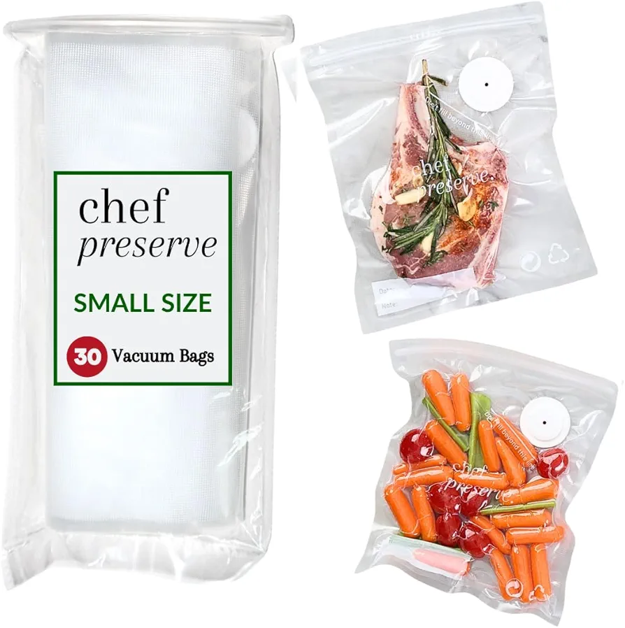 Vacuum Sealer Bags Small Size 30 Bags