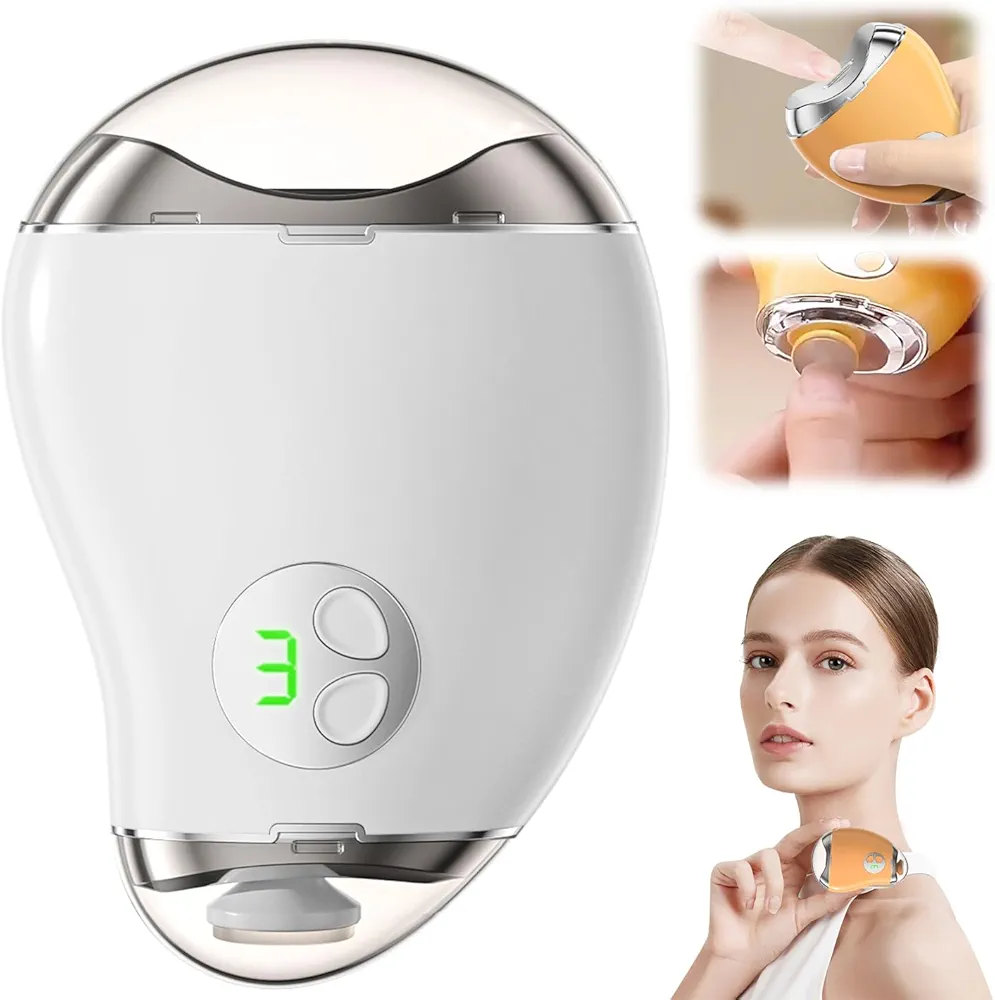 2 in 1 Electric Polishing Automatic Nail Clippers, 2024 New Electric Nail Clipper with 3 Adjustable Speeds, Automatic Nail Trimmer Toe Nail Clippers for Adults Seniors (White)