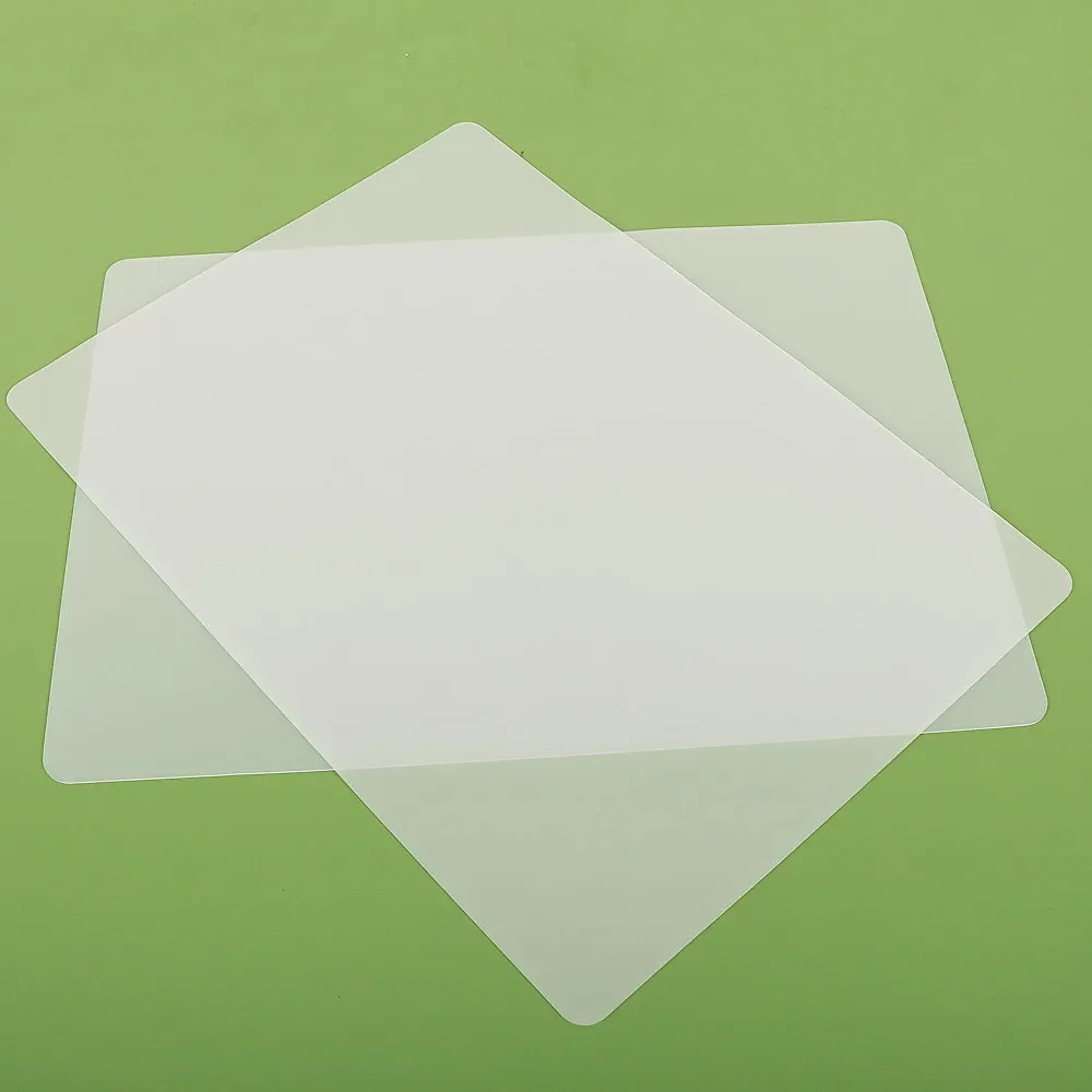 Large Silicone Mats for Kitchen Counter: 14” x 20”(1mm) Clear Non-slip Waterproof Countertop Protector Liner - Non-Stick Baking Mat - Heat Resistant Placemat for Pastry Translucent (2/Pack)