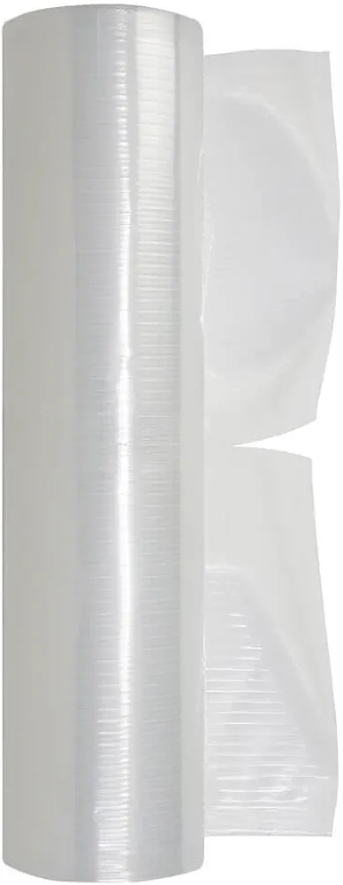 LEM Products MaxVac Portion Vacuum Sealer Perforated Bag Roll Material, 11 Inches x 16 Feet, Compatible with Most Major Vacuum Sealer Brands, 2 Count (Pack of 1)