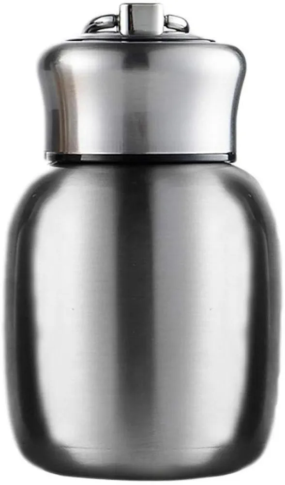 Gets Mini 7 oz Stainless Steel Water Bottle, Portable Small Sports Vacuum Insulated Water Bottle Leak Proof Sport Tumbler Cup Hot and Cold Water Bottle