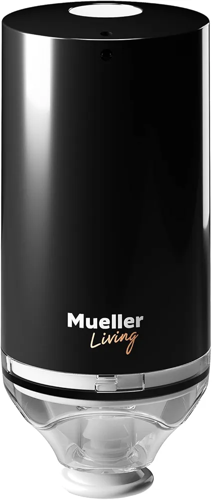 MuellerLiving Cordless Portable Food Vacuum Sealer Seals up to 60 bags, Automatic Shut Off and includes 4 Starter Bags