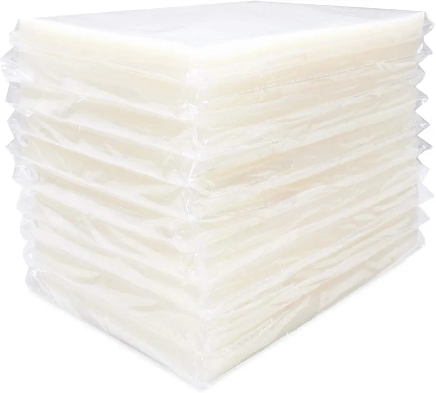 PouchWorth 1,000 pcs Clear 10" x 12", 3 mil Vacuum Chamber Bags Great for Food Vac Storage