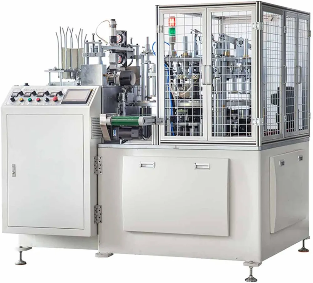 Automatic Plastic Cup Lid forming & Sealing Machine - Customizable for Paper & Plastic Cups