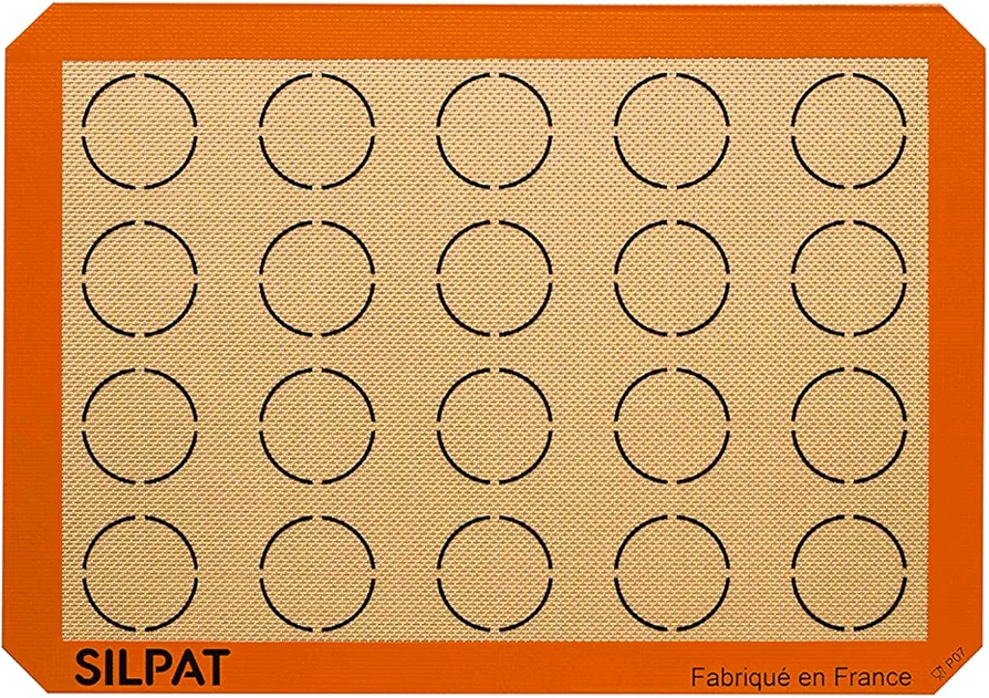 Silpat The Original Perfect Macaron Non-Stick Silicone Baking Mat, 11-5/8" x 16-1/2"